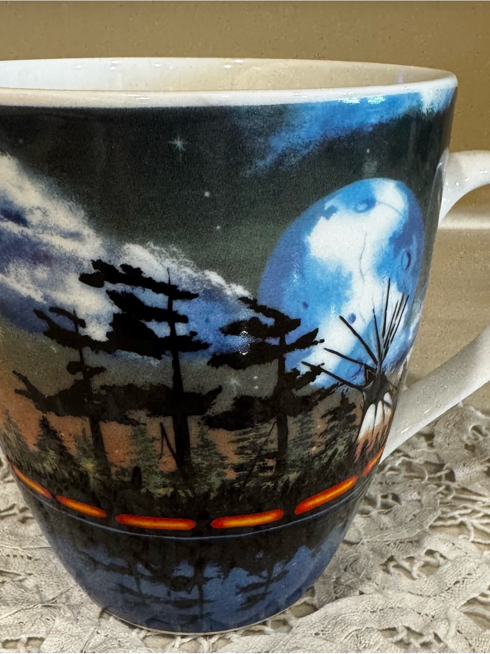 Signature Aboriginal “Teachings “ Mug by William Monague Ogibway